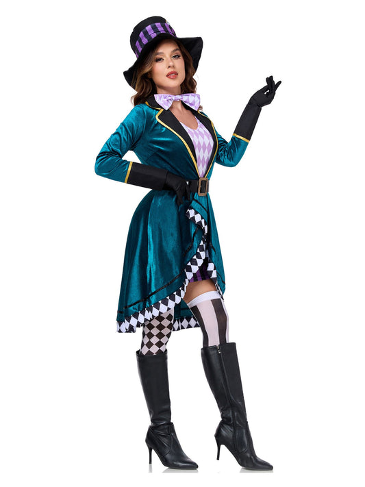 Ronderf | Zirkus Magierin Kostüm für Frauen | Elegantes Show-Design