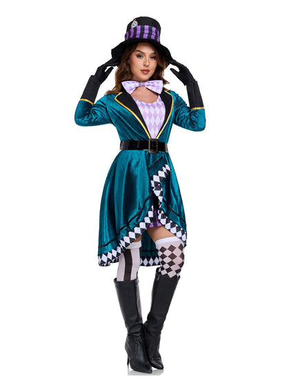 Ronderf | Zirkus Magierin Kostüm für Frauen | Elegantes Show-Design