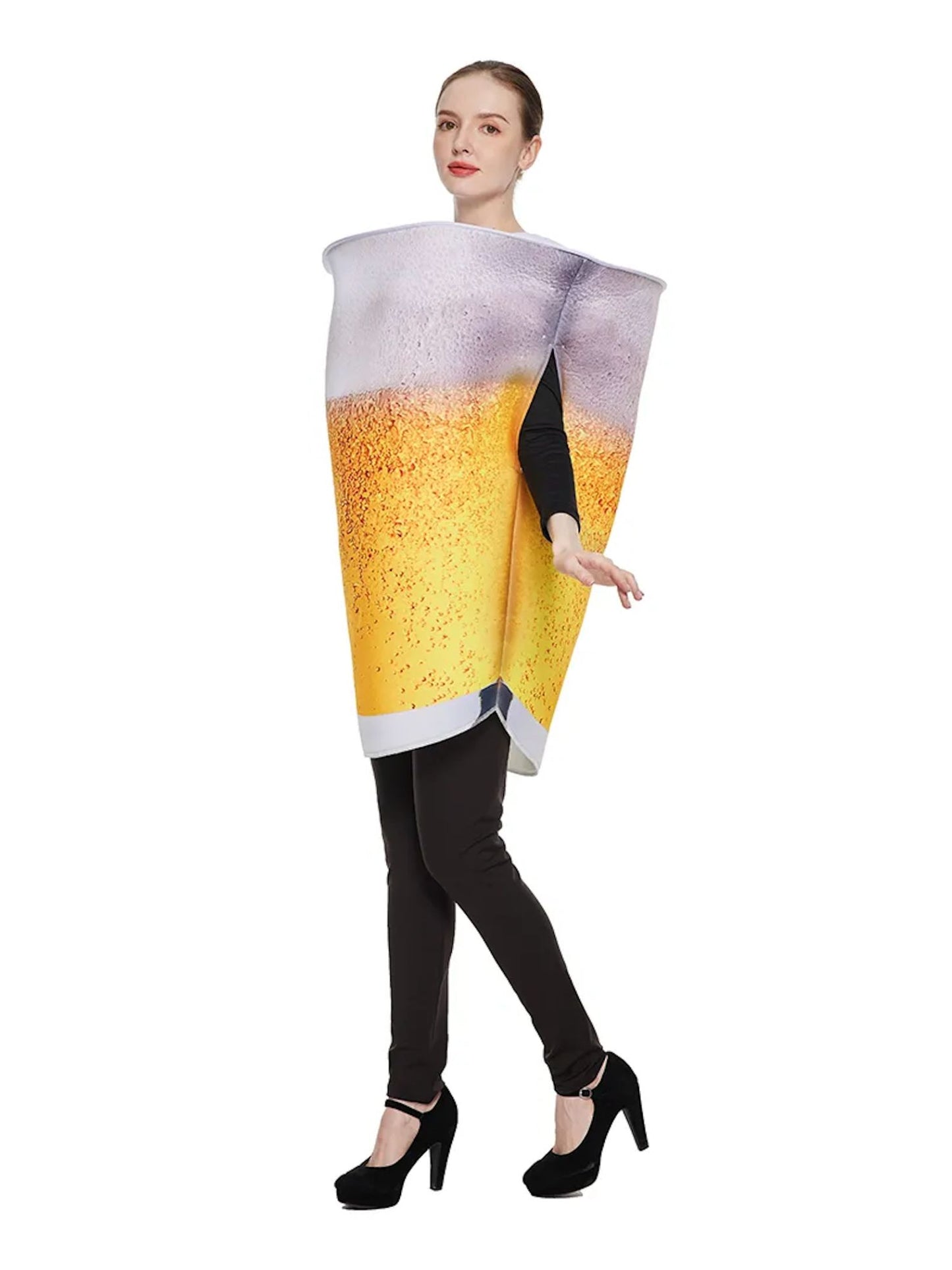 Ronderf | Bierflaschen Kostüm Unisex | Lustiger Jumpsuit