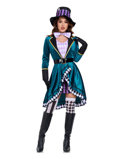 Ronderf | Zirkus Magierin Kostüm für Frauen | Elegantes Show-Design