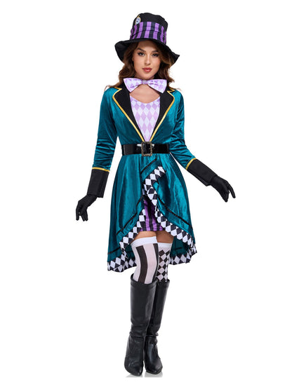 Ronderf | Zirkus Magierin Kostüm für Frauen | Elegantes Show-Design